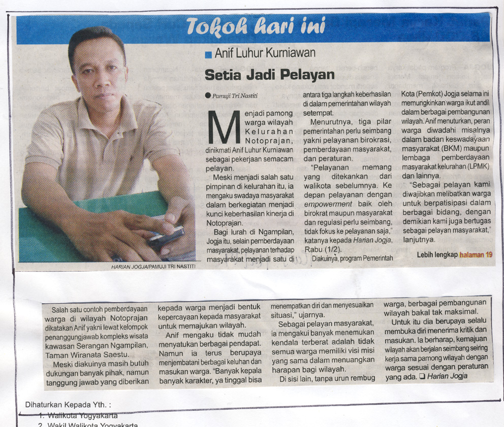 Kliping jogja terbaru
